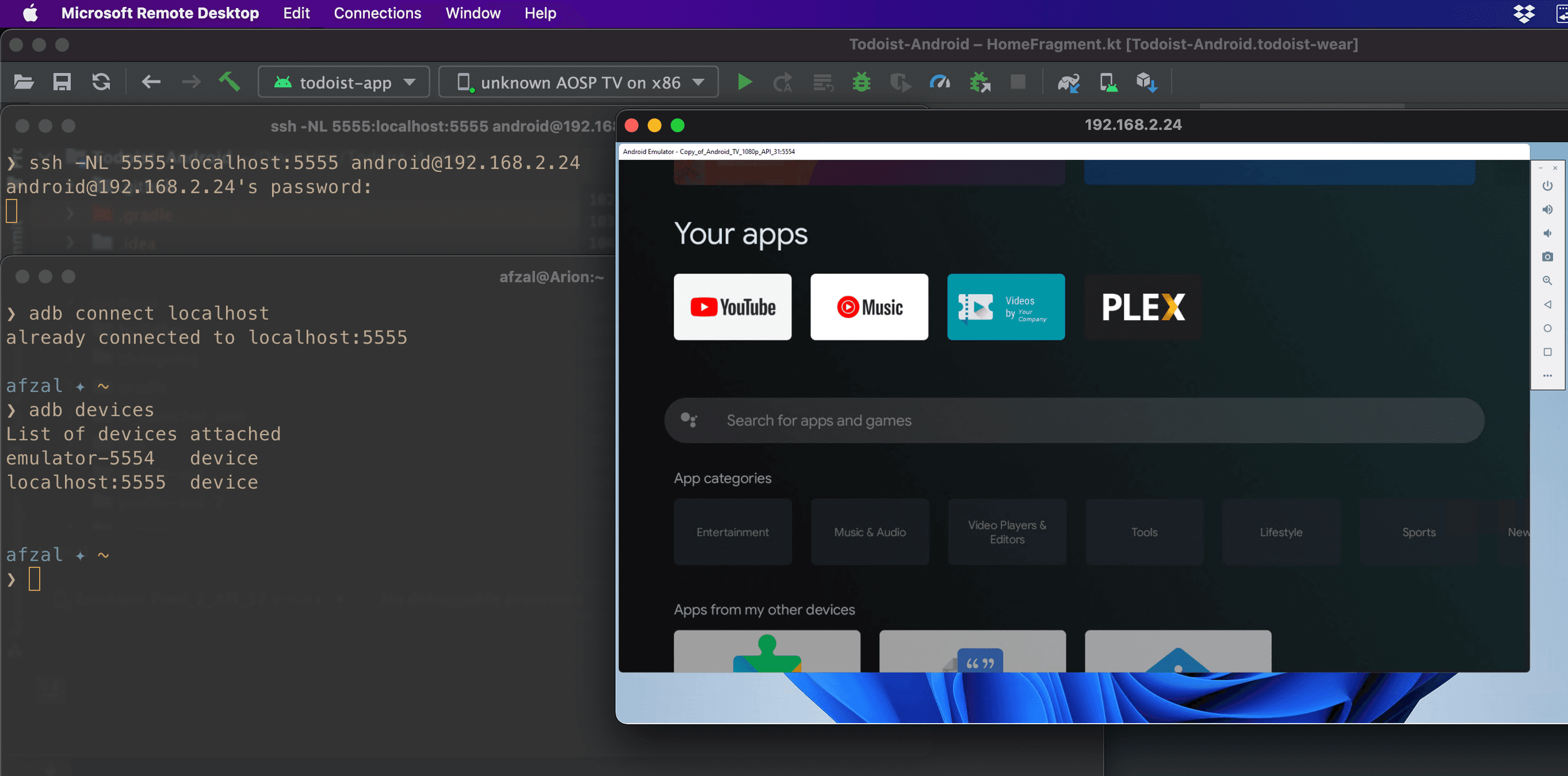 How to use Android's x86 emulators on M1 Macs